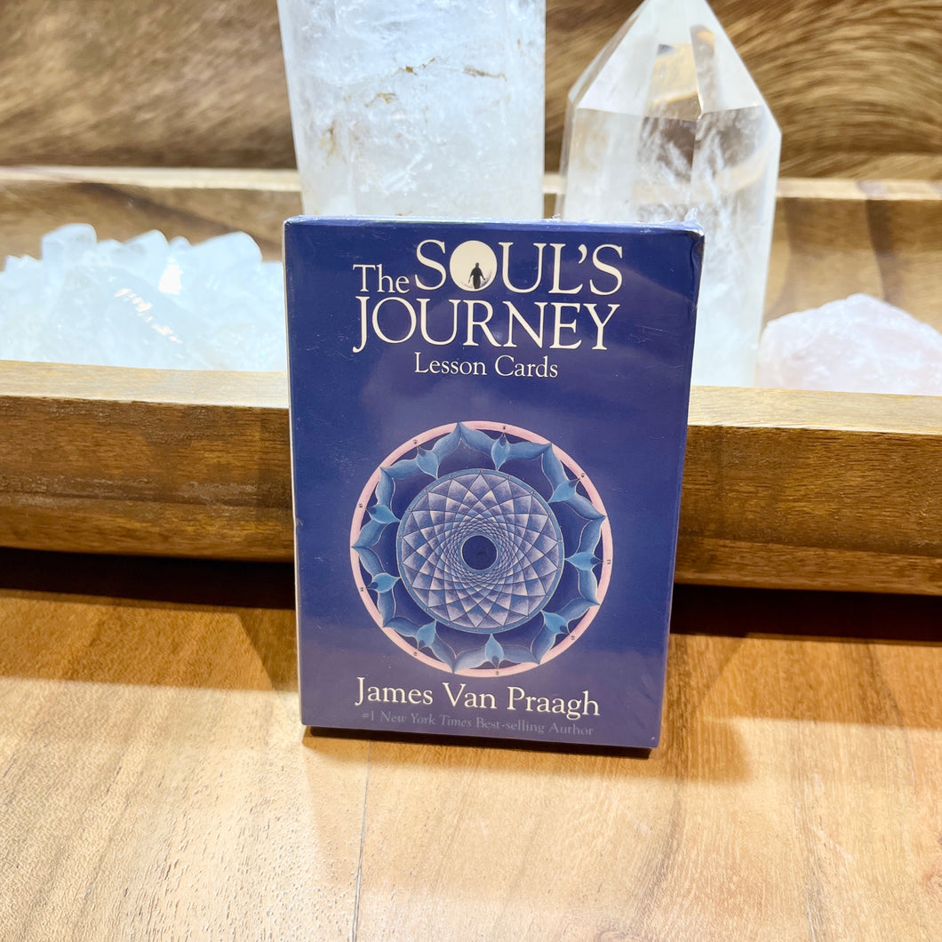 The Soul's Journey Lesson Cards - Pocket Sized Deck, Divination Cards, Oracle Cards, Soul Cards, Messages about Journey, Small Deck