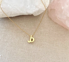Load image into Gallery viewer, Initial Necklaces - Lower Case Script
