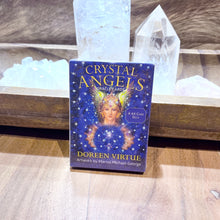 Load image into Gallery viewer, Crystal Angels Oracle Cards - Pocket Sized Deck, Angel Cards, Divination Cards, Small Deck, Oracle Deck, Angel Messages
