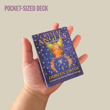 Load image into Gallery viewer, Crystal Angels Oracle Cards - Pocket Sized Deck, Angel Cards, Divination Cards, Small Deck, Oracle Deck, Angel Messages
