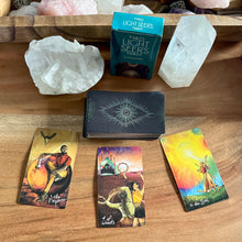 Load image into Gallery viewer, The Light Seer’s Tarot Deck - Pocket Sized Deck, Tarot Cards, Divination Cards, Messages from Tarot, Small Deck
