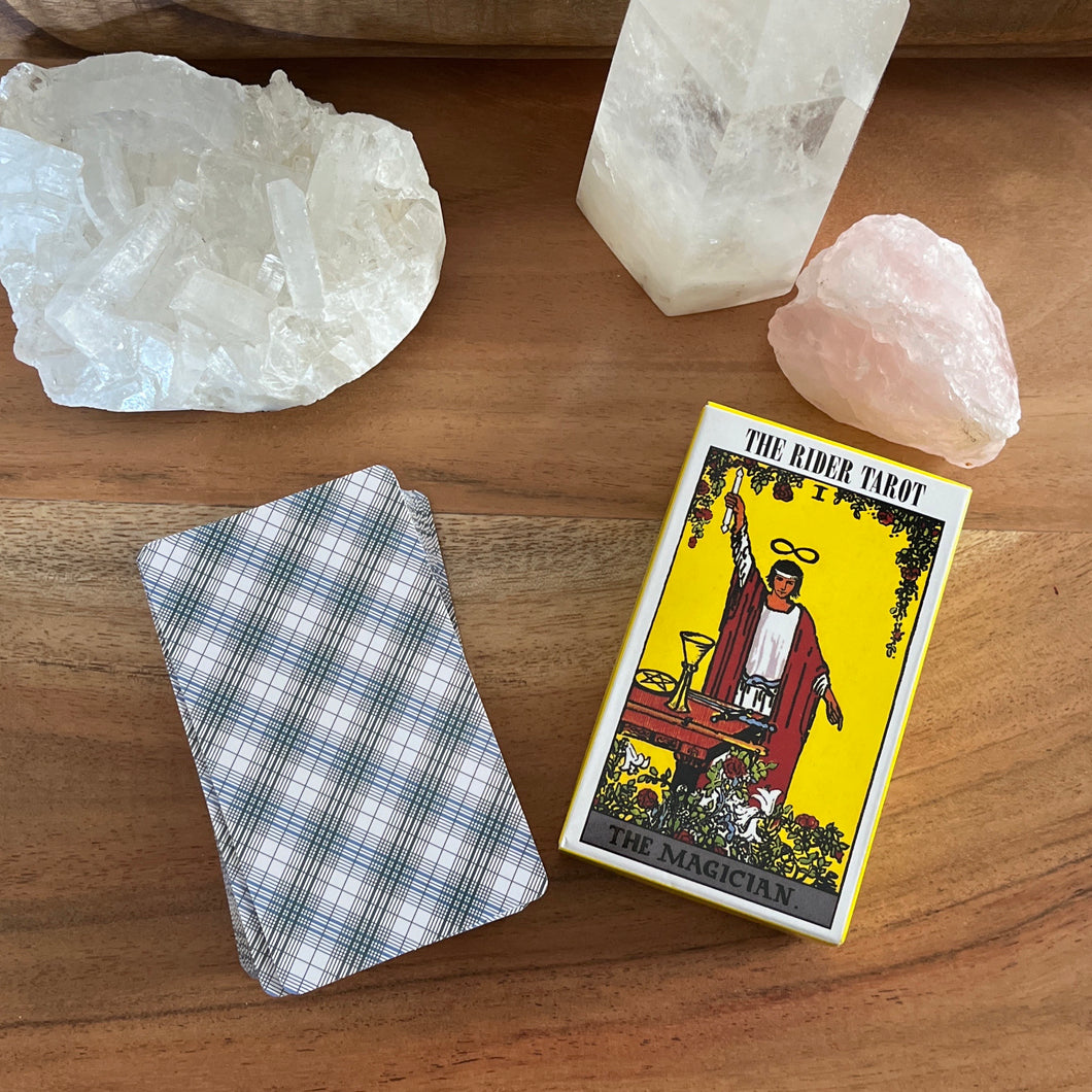 The Rider Tarot Deck - Pocket Sized Deck, Divination Cards, Messages from Tarot, Small Deck