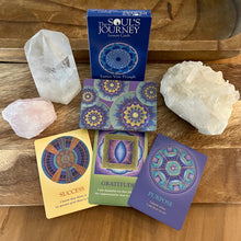 Load image into Gallery viewer, The Soul&#39;s Journey Lesson Cards - Pocket Sized Deck, Divination Cards, Oracle Cards, Soul Cards, Messages about Journey, Small Deck
