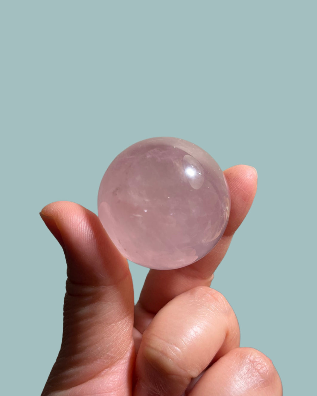 Rose Quartz Sphere - Small