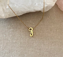 Load image into Gallery viewer, Initial Necklaces - Lower Case Script
